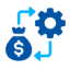 Financial accuracy icon representing smart CRM and ERP solutions for effective business management and growth at BinB Solutions.