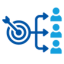 Smart SEO icon representing innovative digital marketing strategies and AI-driven solutions for business growth.