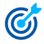 Opportunity management icon representing strategic insights and solutions for business growth and efficiency.